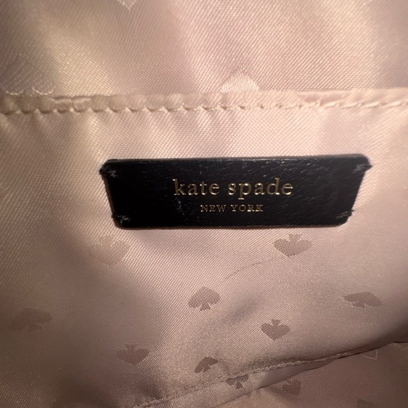 Kate Spade Jeanne Crossbody | Warm Vellum/Black | Structured Leather | LIKE NEW - Picture 10 of 13